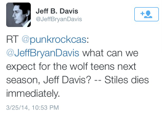 Illustration for article titled Teen Wolf related lolz on Twitter